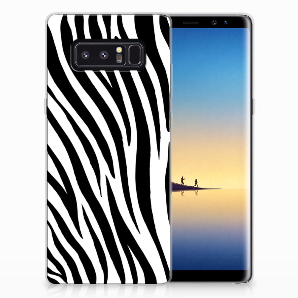 Samsung Galaxy Note 8 TPU Hoesje Zebra