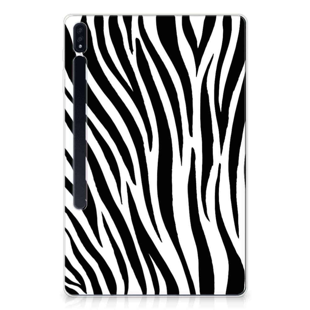 Samsung Galaxy Tab S7 Plus | S8 Plus Back Case Zebra