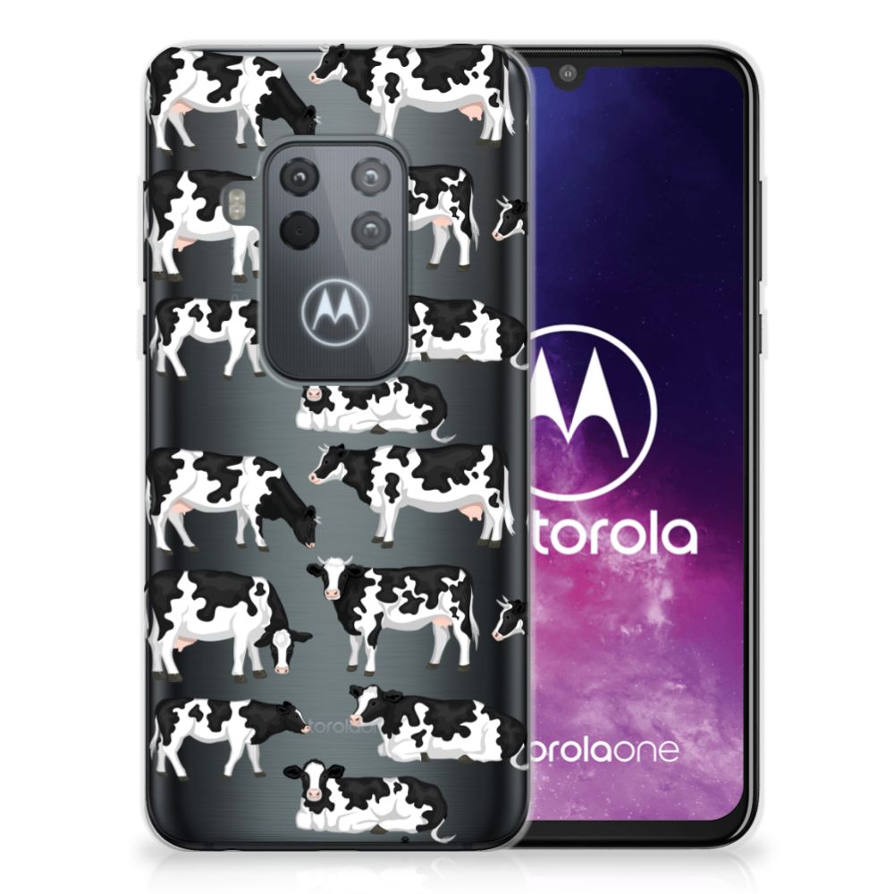 Motorola One Zoom TPU Hoesje Koetjes