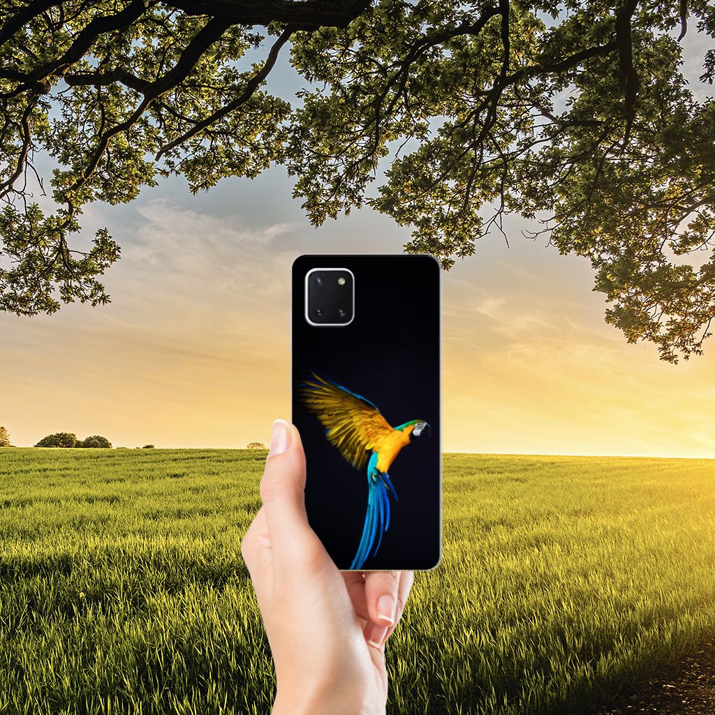 Samsung Galaxy Note 10 Lite TPU Hoesje Papegaai