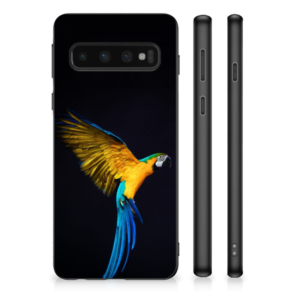 Samsung Galaxy S10 Back Cover Papegaai