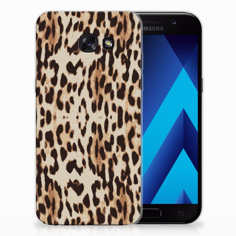 Samsung Galaxy A5 2017 TPU Hoesje Leopard