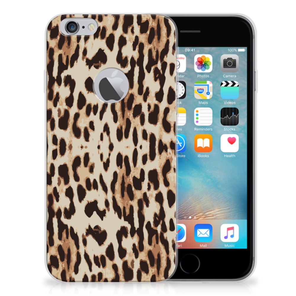 Apple iPhone 6 Plus | 6s Plus Uniek TPU Hoesje Leopard
