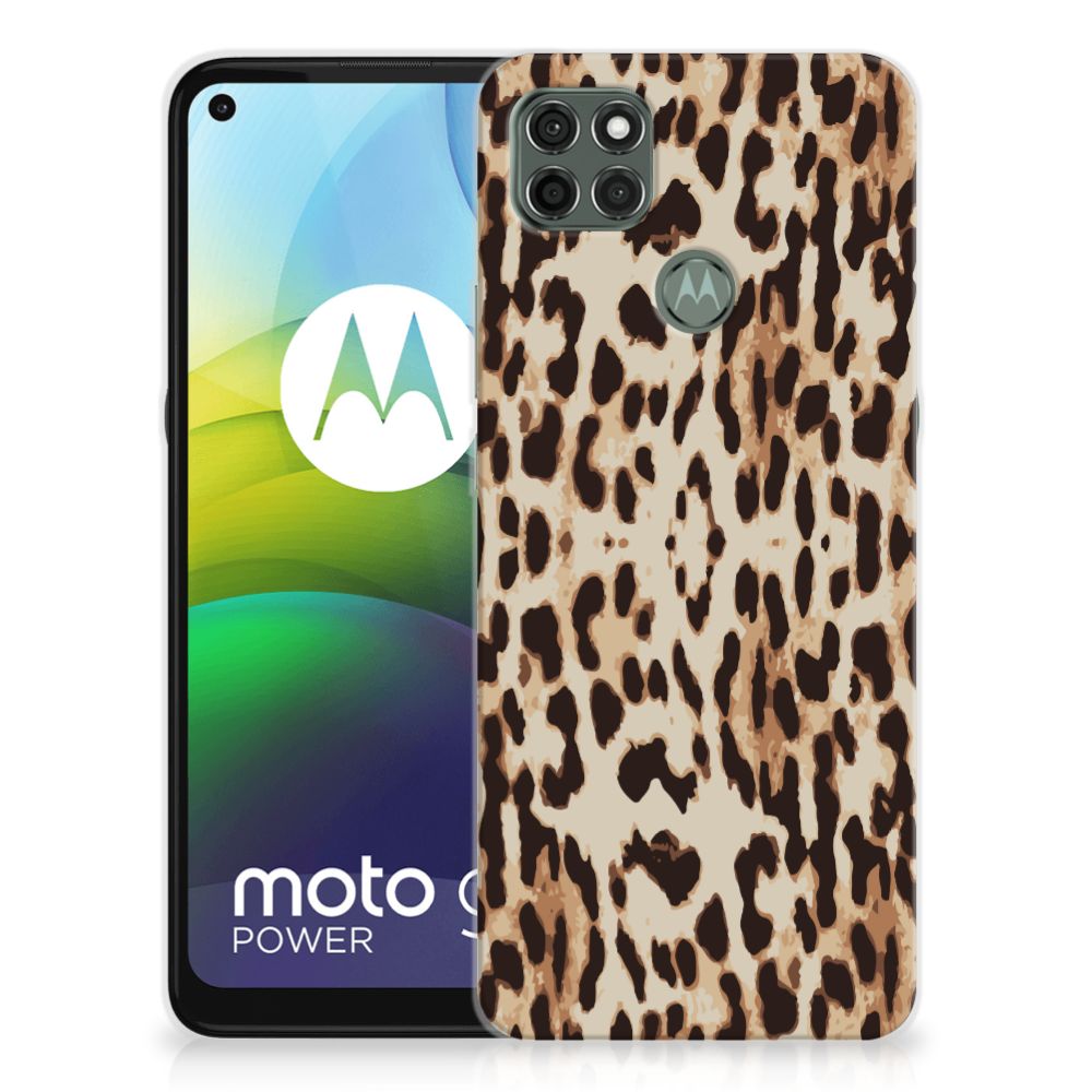 Motorola Moto G9 Power TPU Hoesje Leopard