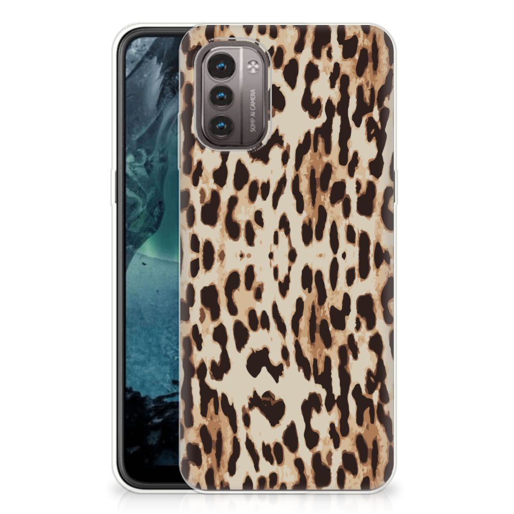 Nokia G21 | G11 TPU Hoesje Leopard