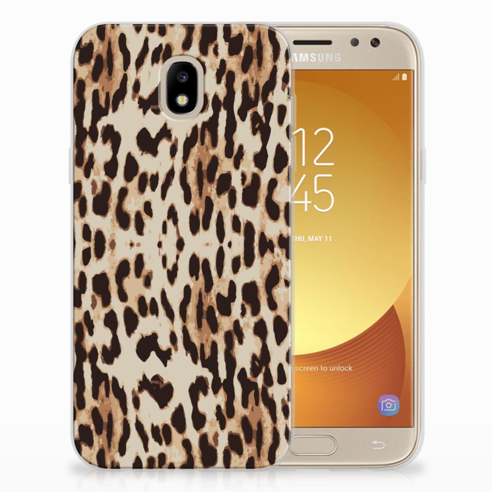 Samsung Galaxy J5 2017 Uniek TPU Hoesje Leopard