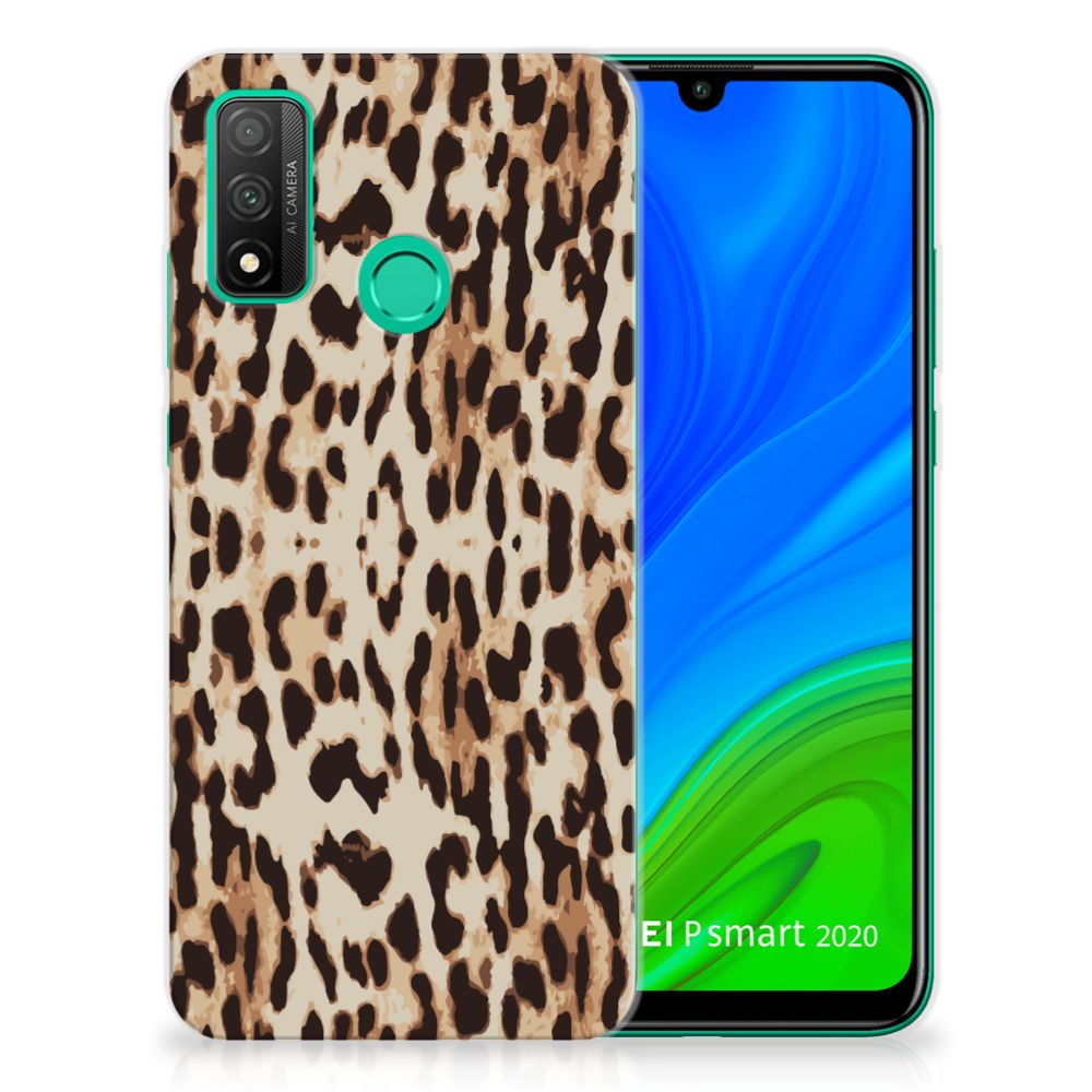 Huawei P Smart 2020 TPU Hoesje Leopard