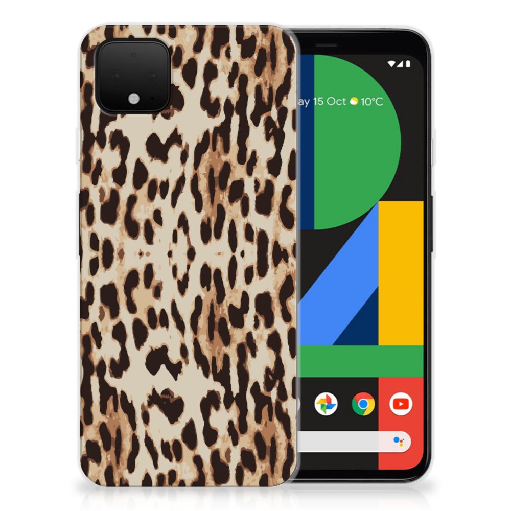 Google Pixel 4 XL TPU Hoesje Leopard
