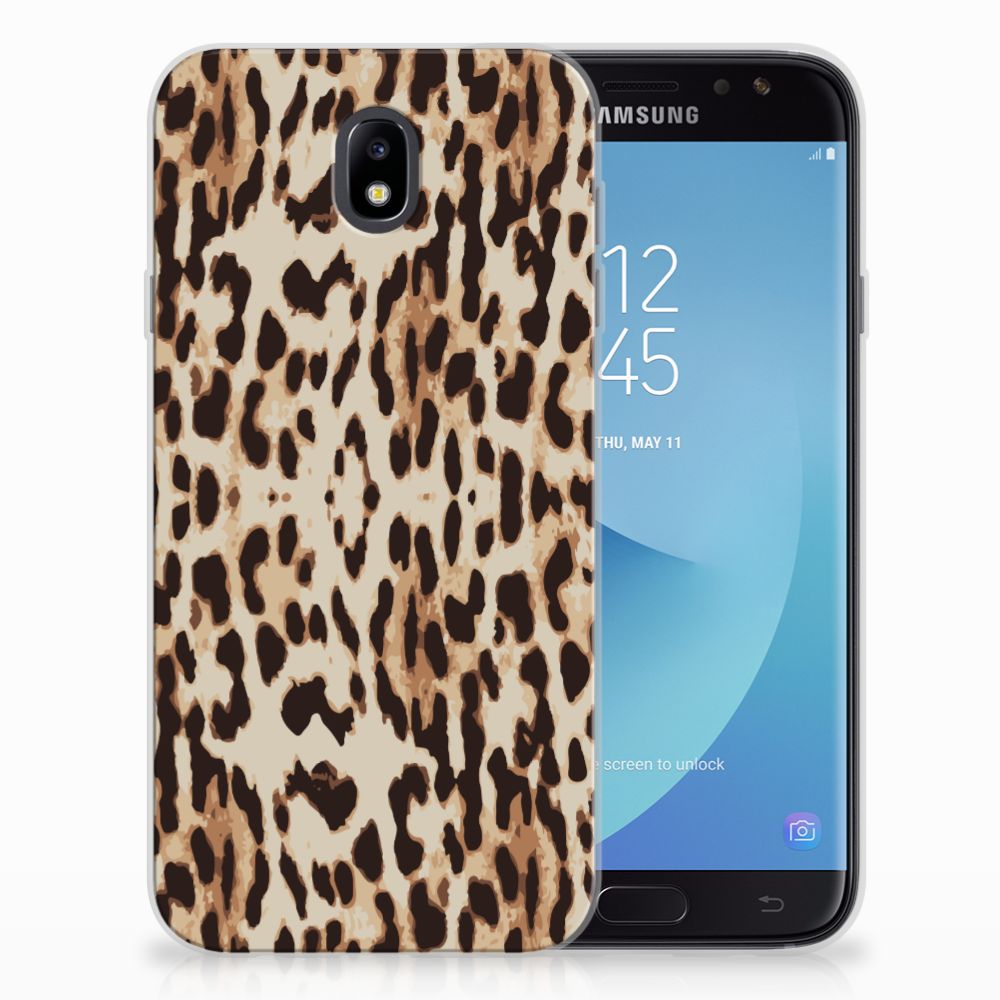 Samsung Galaxy J7 2017 | J7 Pro TPU Hoesje Leopard