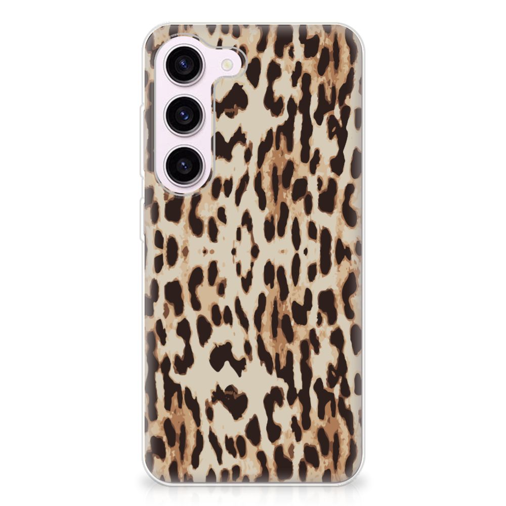 Samsung Galaxy S23 TPU Hoesje Leopard