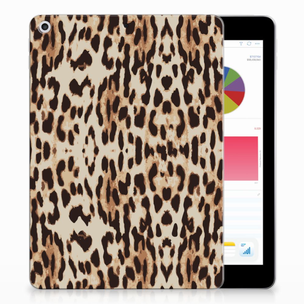 Apple iPad 9.7 2018 | 2017 Uniek Tablethoesje Leopard