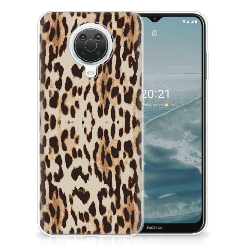 Nokia G20 | G10 TPU Hoesje Leopard