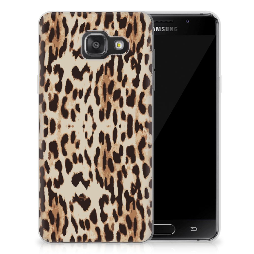 Samsung Galaxy A3 2016 TPU Hoesje Leopard