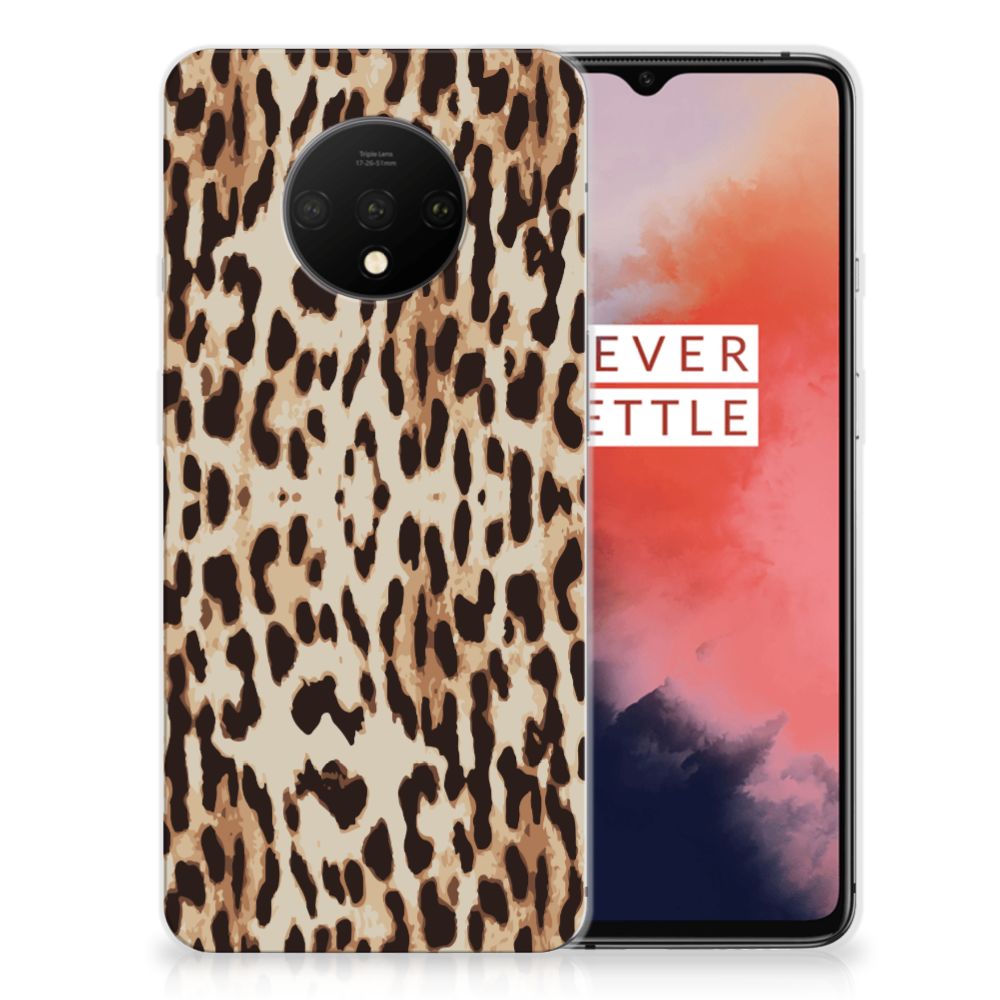 OnePlus 7T TPU Hoesje Leopard
