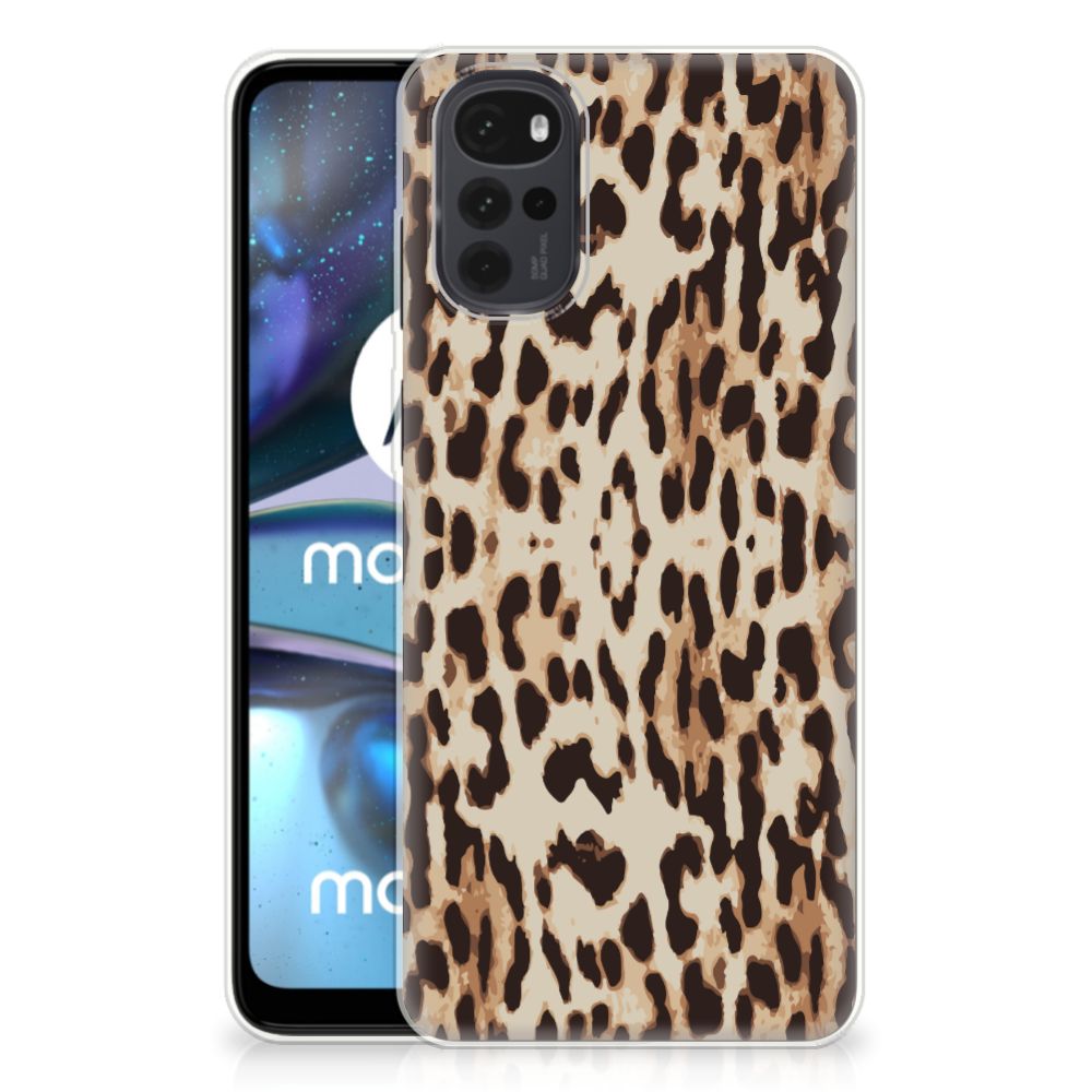 Motorola Moto G22 TPU Hoesje Leopard