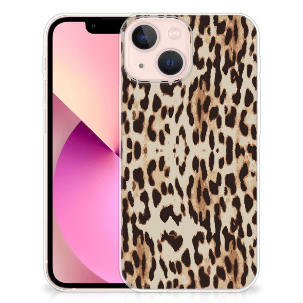 iPhone 13 mini TPU Hoesje Leopard