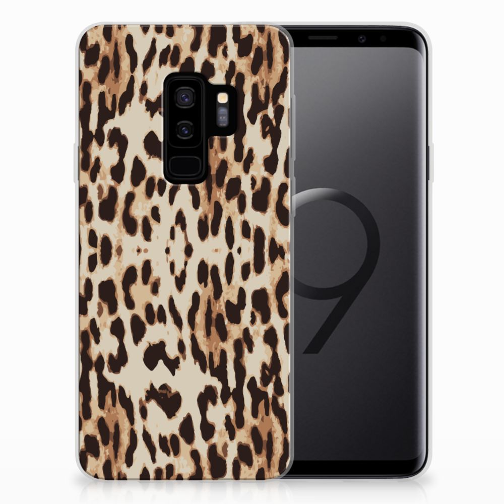 Samsung Galaxy S9 Plus Uniek TPU Hoesje Leopard