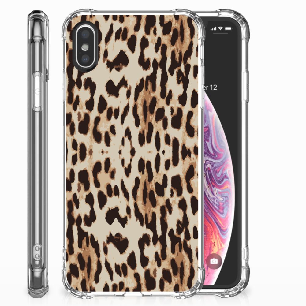 Apple iPhone X | Xs Case Anti-shock Leopard
