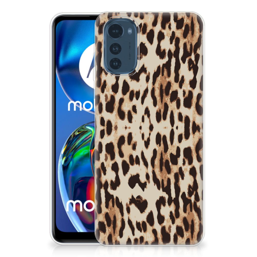 Motorola Moto E32/E32s TPU Hoesje Leopard