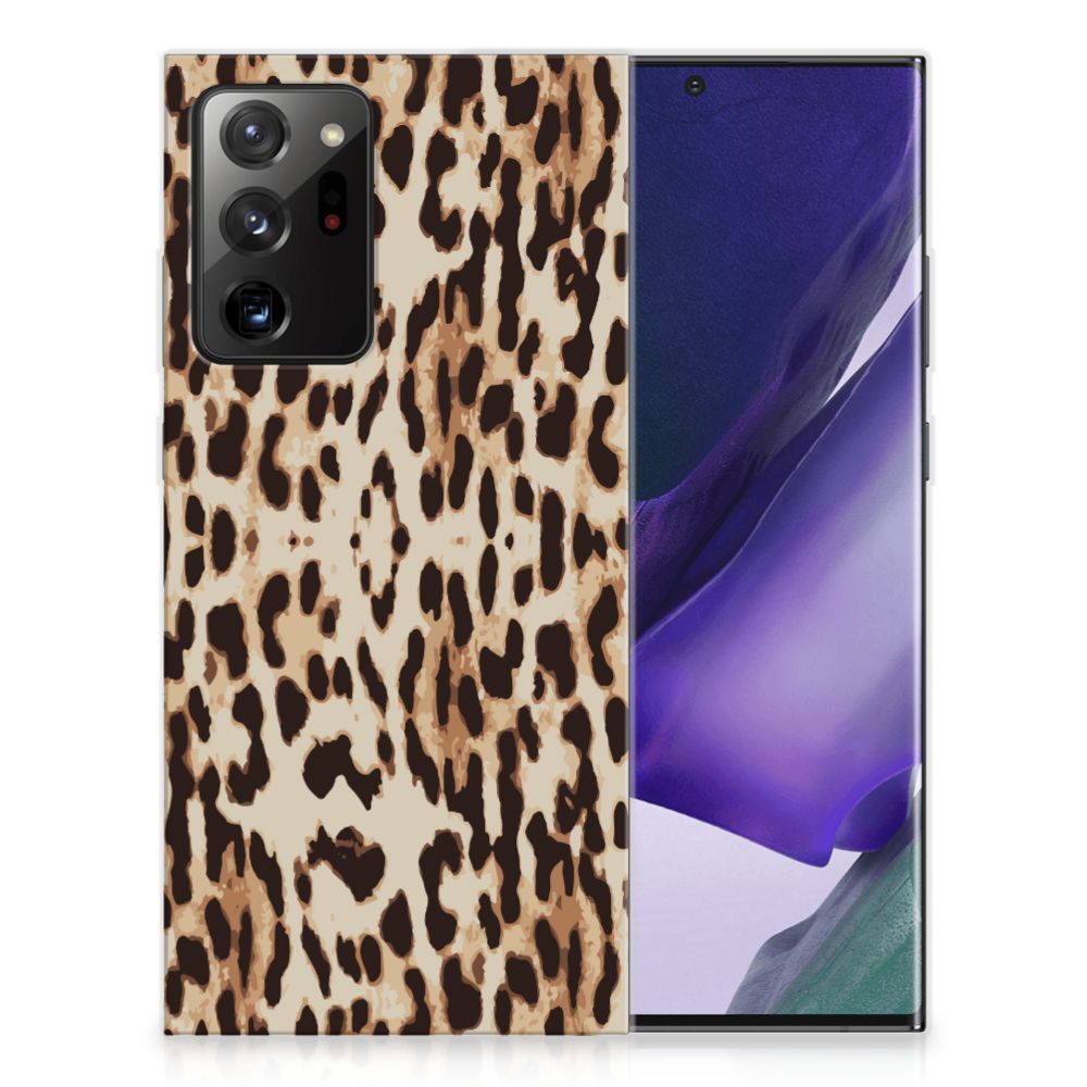 Samsung Galaxy Note20 Ultra TPU Hoesje Leopard