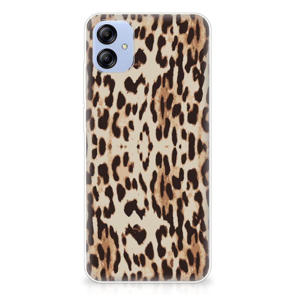Samsung Galaxy A04e TPU Hoesje Leopard