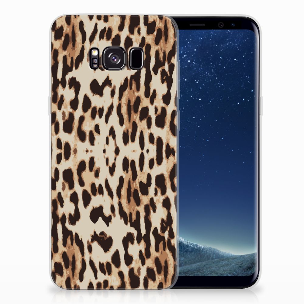 Samsung Galaxy S8 Plus TPU Hoesje Leopard