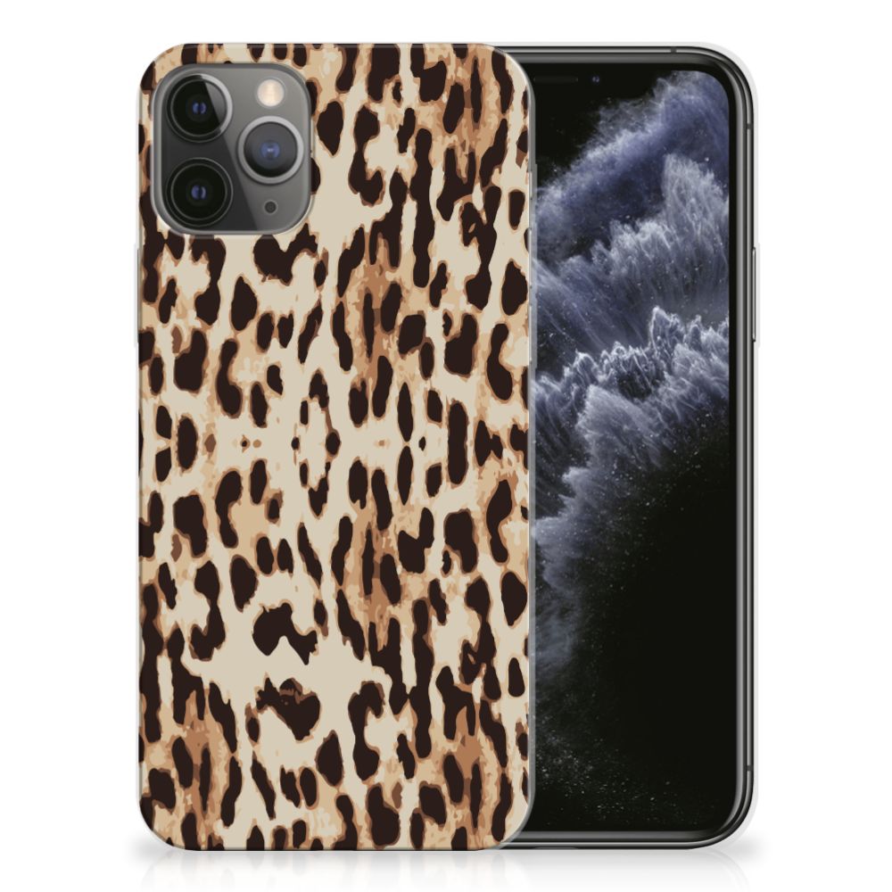 Apple iPhone 11 Pro TPU Hoesje Leopard