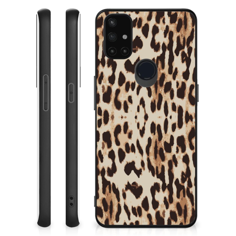 OnePlus Nord N10 5G Dierenprint Telefoonhoesje Leopard
