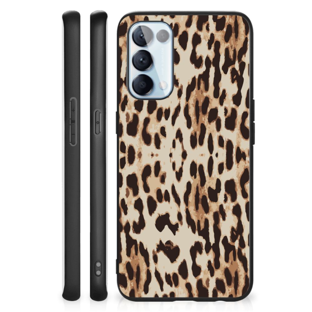 OPPO Reno5 5G | Find X3 Lite Dierenprint Telefoonhoesje Leopard