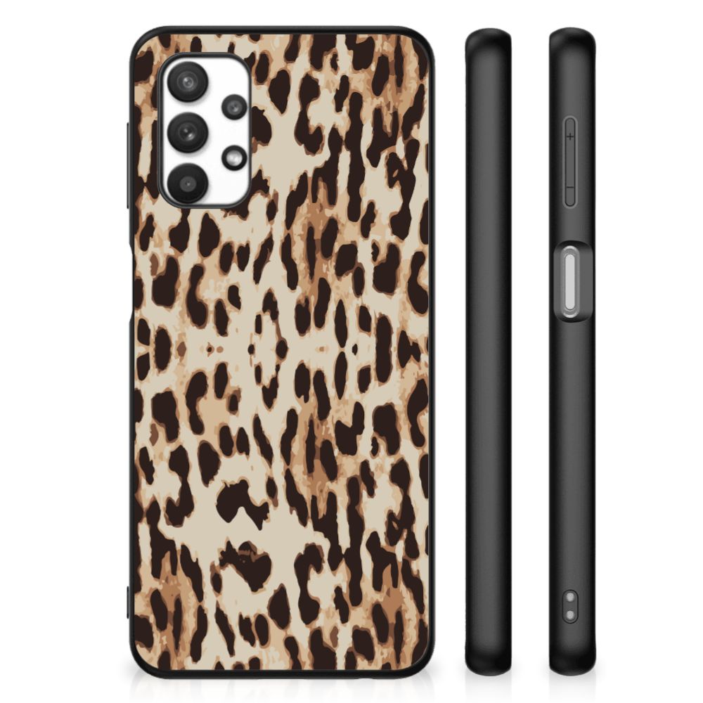 Samsung Galaxy A32 5G Dierenprint Telefoonhoesje Leopard