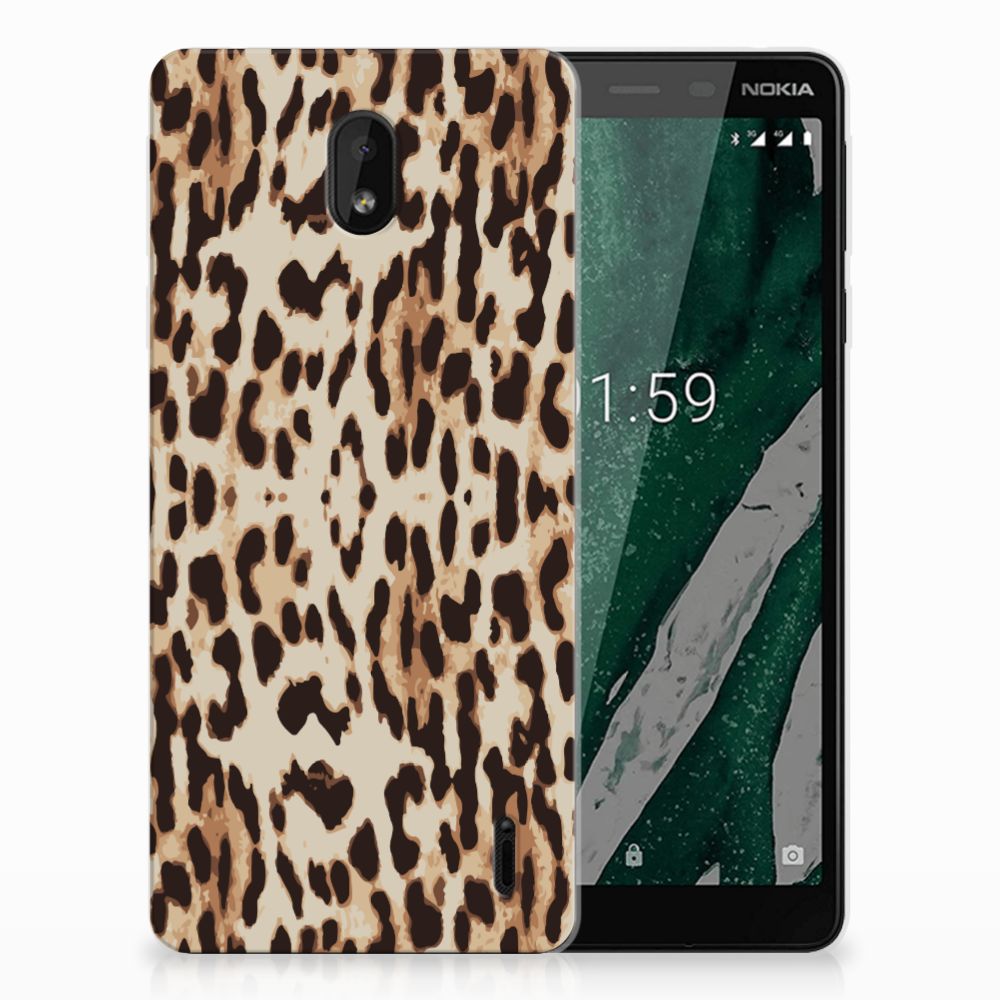 Nokia 1 Plus TPU Hoesje Leopard