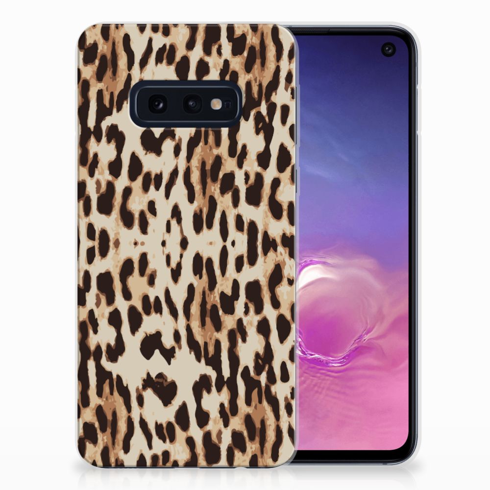 Samsung Galaxy S10e TPU Hoesje Leopard