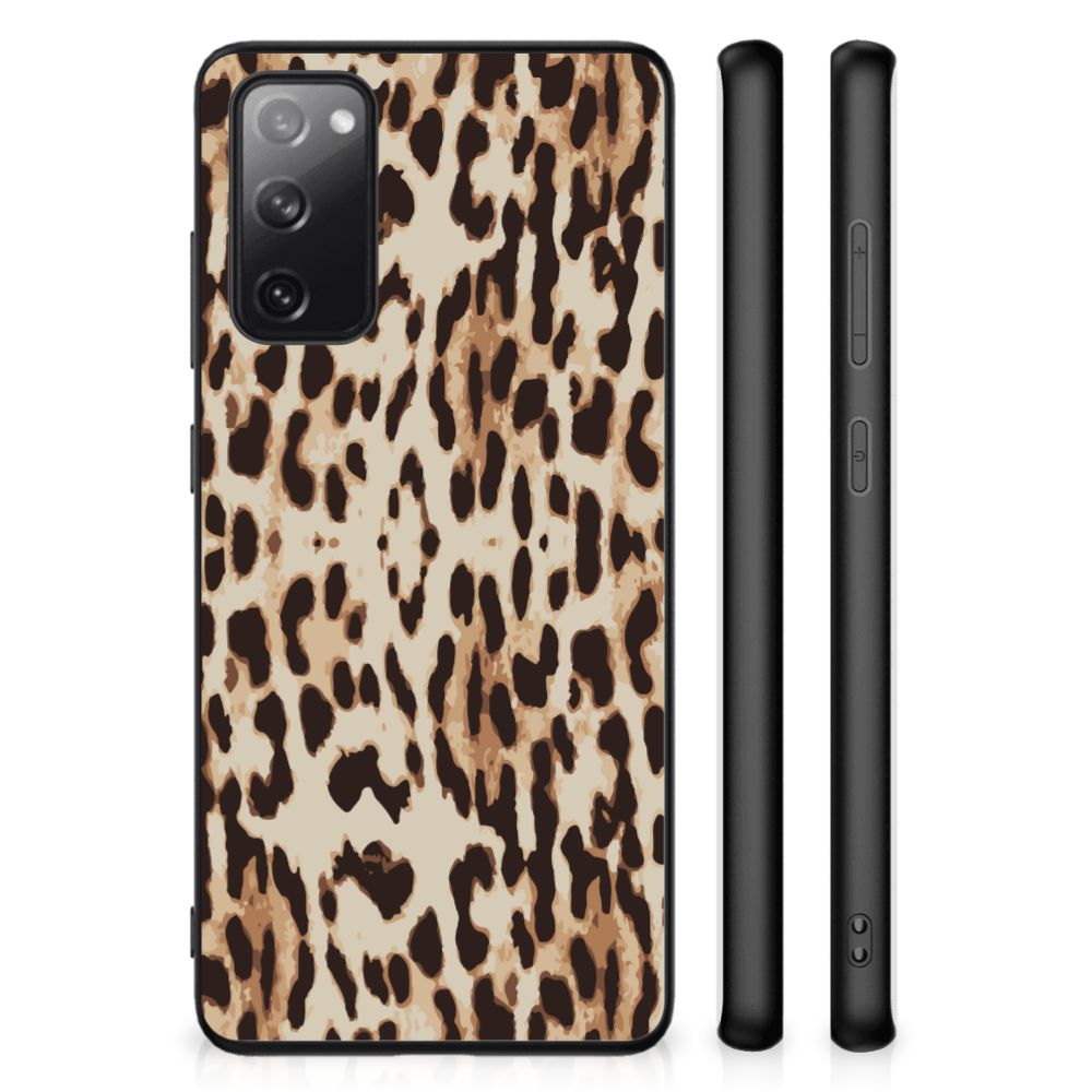 Samsung Galaxy S20 FE Dierenprint Telefoonhoesje Leopard