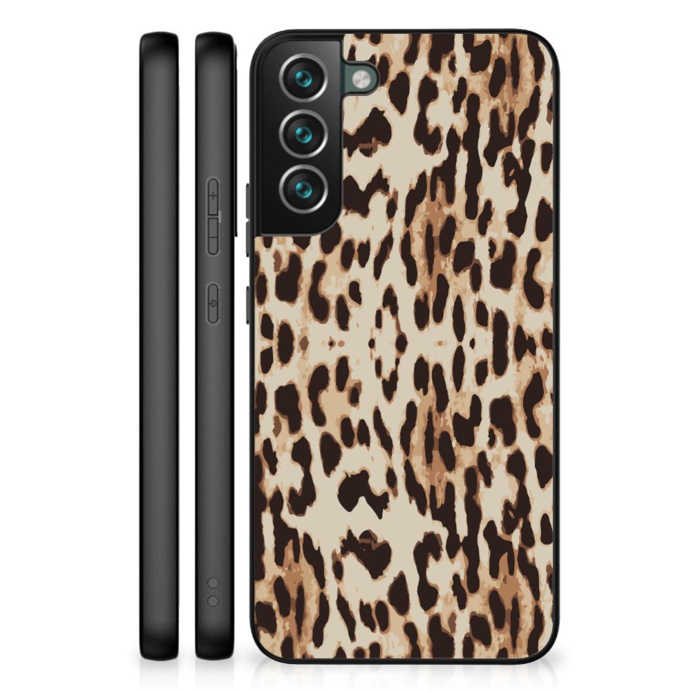 Samsung Galaxy S22 Plus Dierenprint Telefoonhoesje Leopard