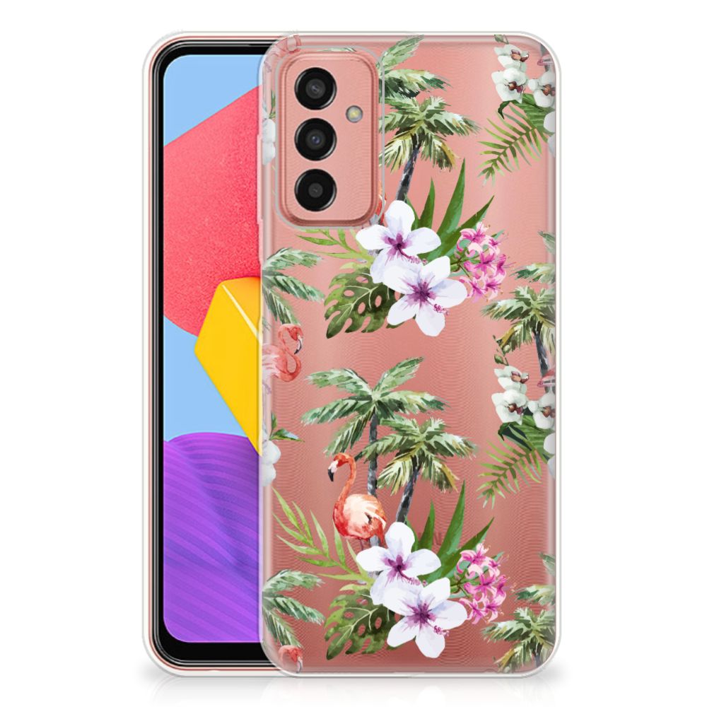 Samsung Galaxy M13 | M23 TPU Hoesje Flamingo Palms