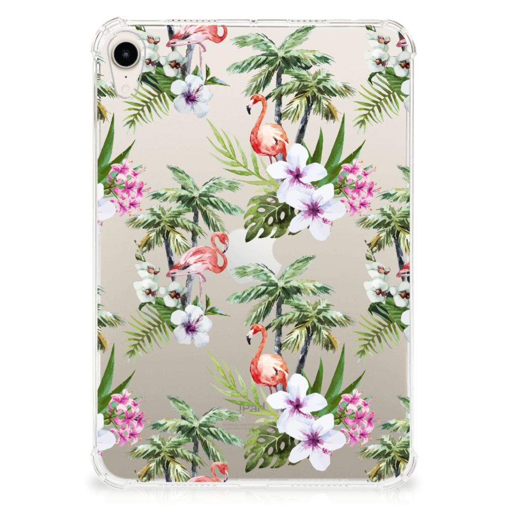 Apple iPad mini 6 (2021) Back Case Flamingo Palms