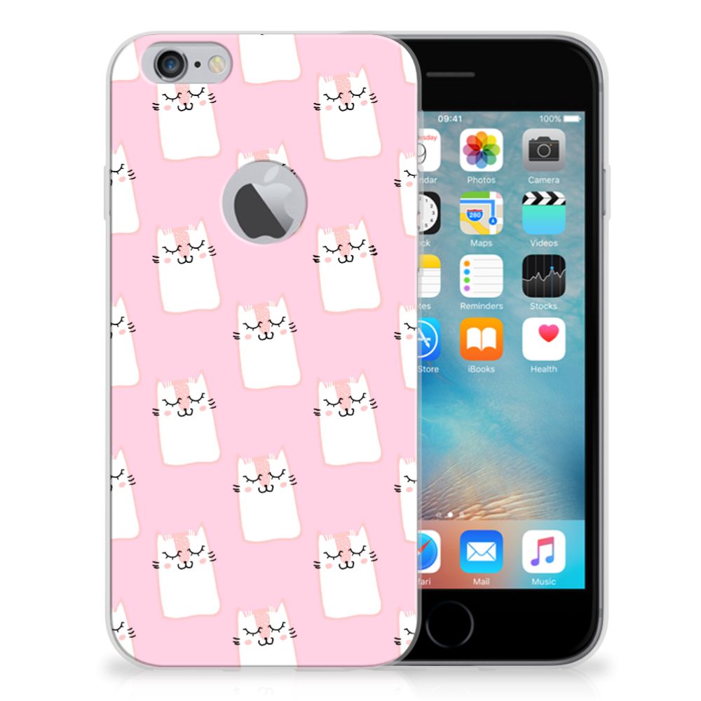 Apple iPhone 6 Plus | 6s Plus Uniek TPU Hoesje Sleeping Cats