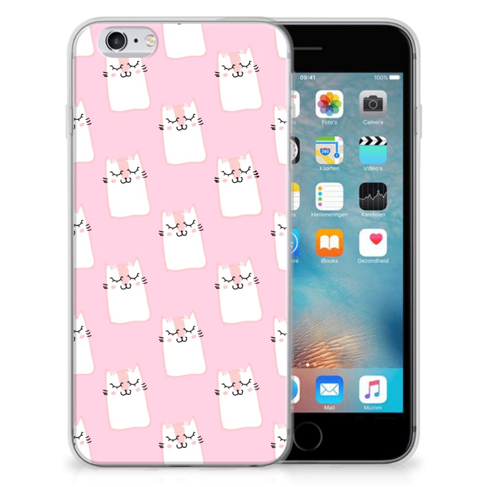 Apple iPhone 6 | 6s TPU Hoesje Sleeping Cats
