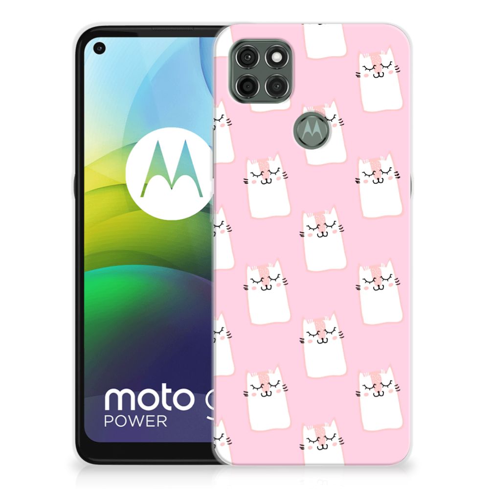 Motorola Moto G9 Power TPU Hoesje Sleeping Cats