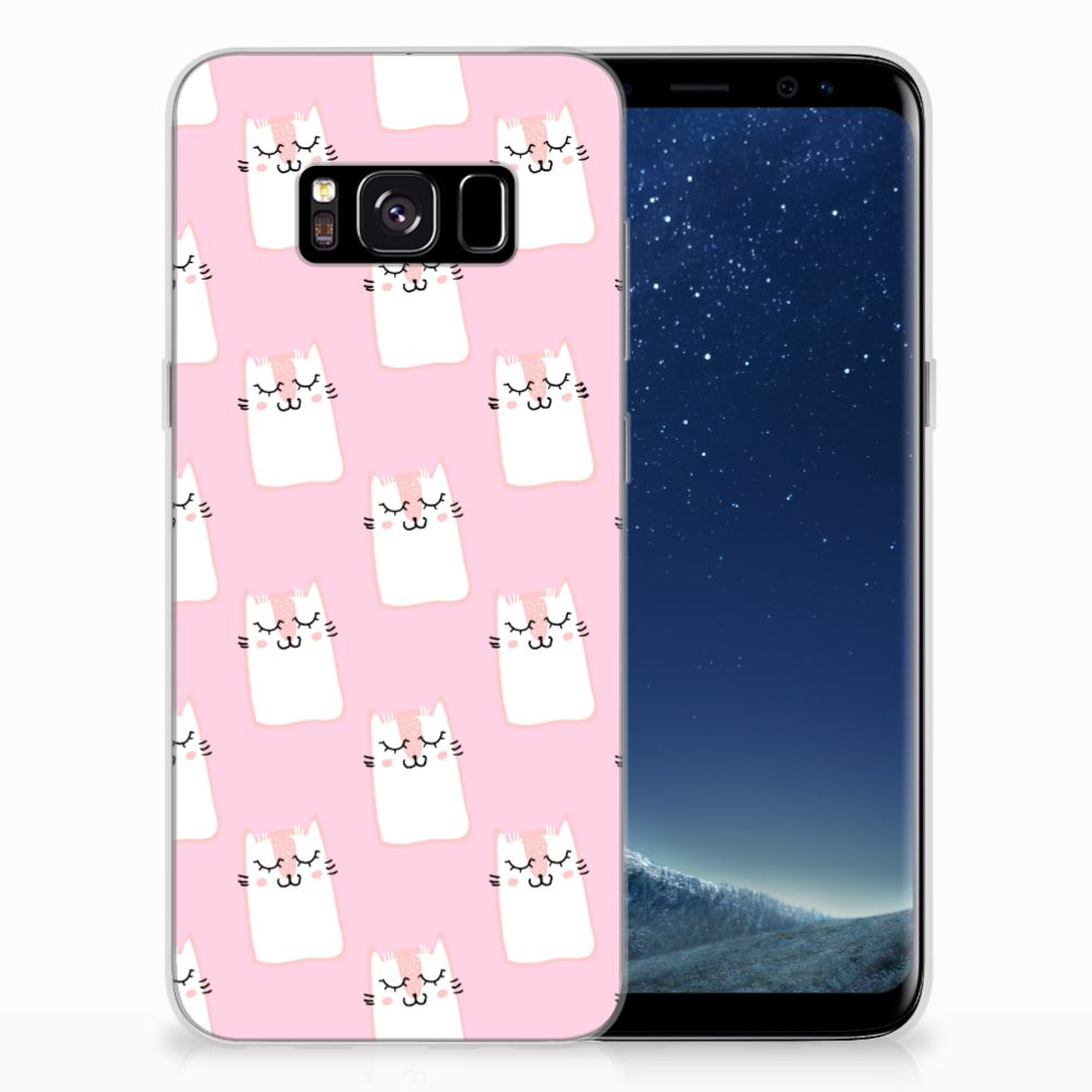 Samsung Galaxy S8 TPU Hoesje Sleeping Cats