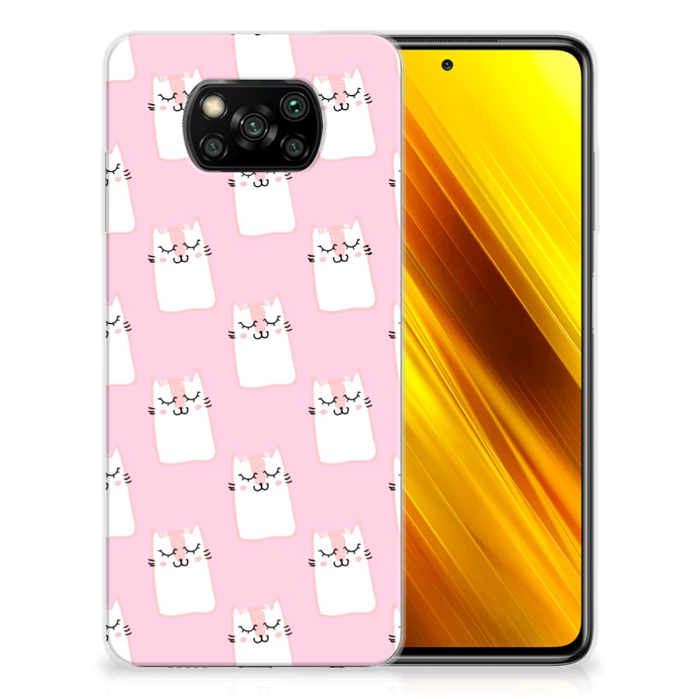 Xiaomi Poco X3 | Poco X3 Pro TPU Hoesje Sleeping Cats