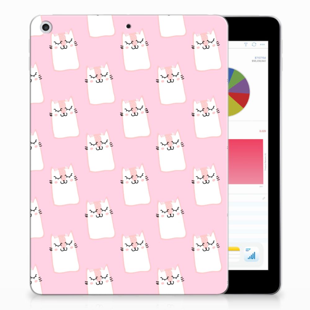 Apple iPad 9.7 2018 | 2017 Uniek Tablethoesje Sleeping Cats