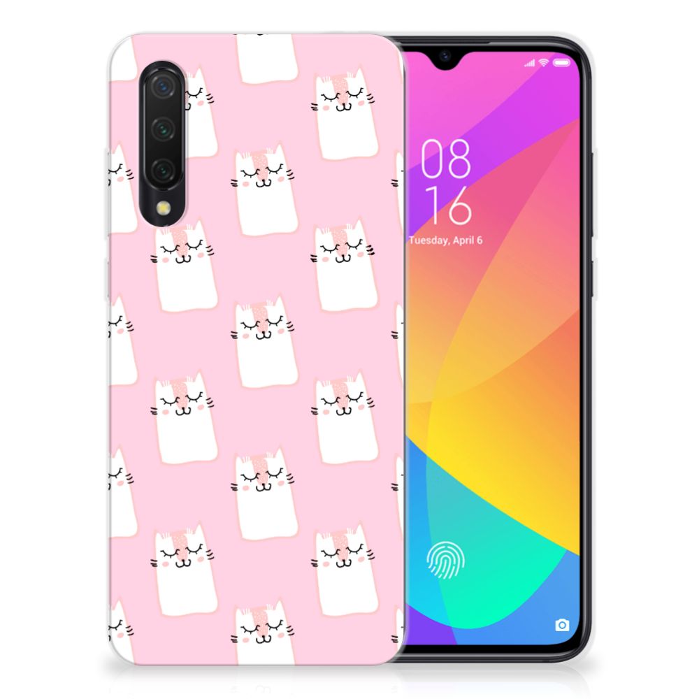 Xiaomi Mi 9 Lite TPU Hoesje Sleeping Cats