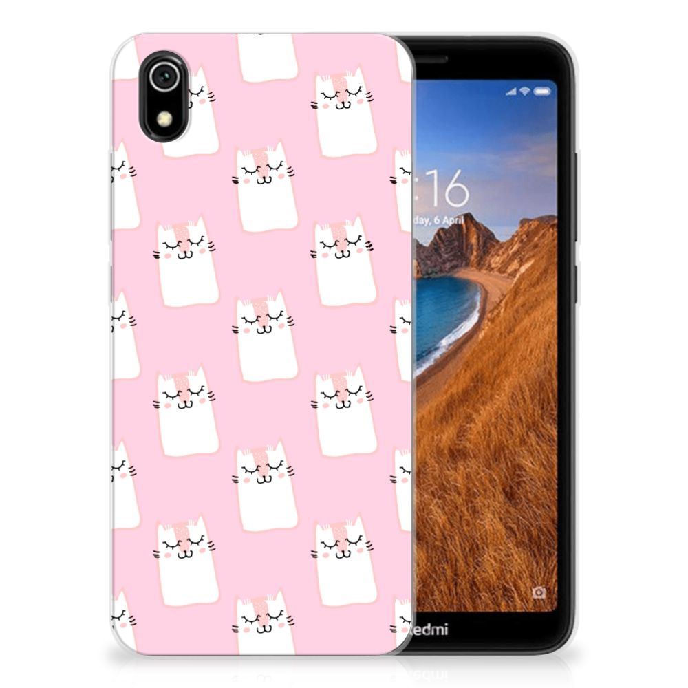 Xiaomi Redmi 7A TPU Hoesje Sleeping Cats