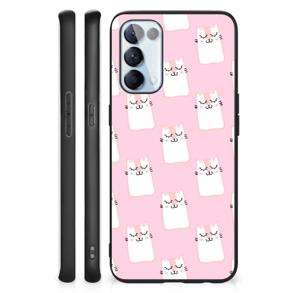 OPPO Reno5 5G | Find X3 Lite Dierenprint Telefoonhoesje Sleeping Cats