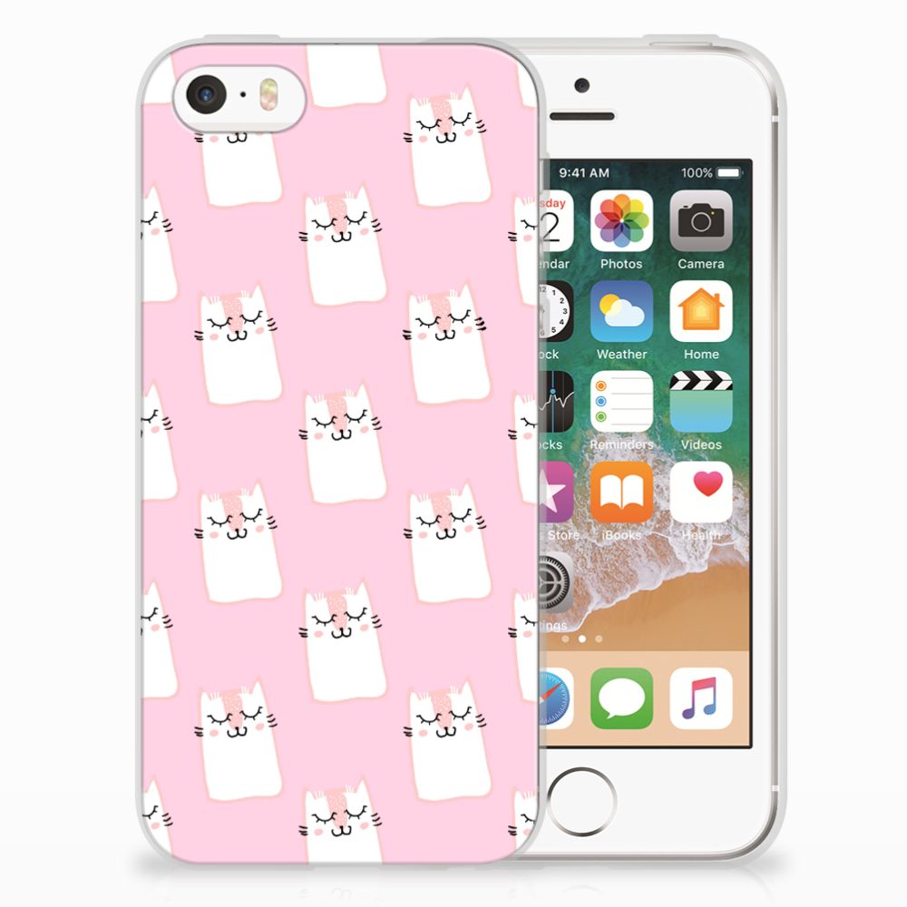 Apple iPhone SE | 5S TPU Hoesje Sleeping Cats