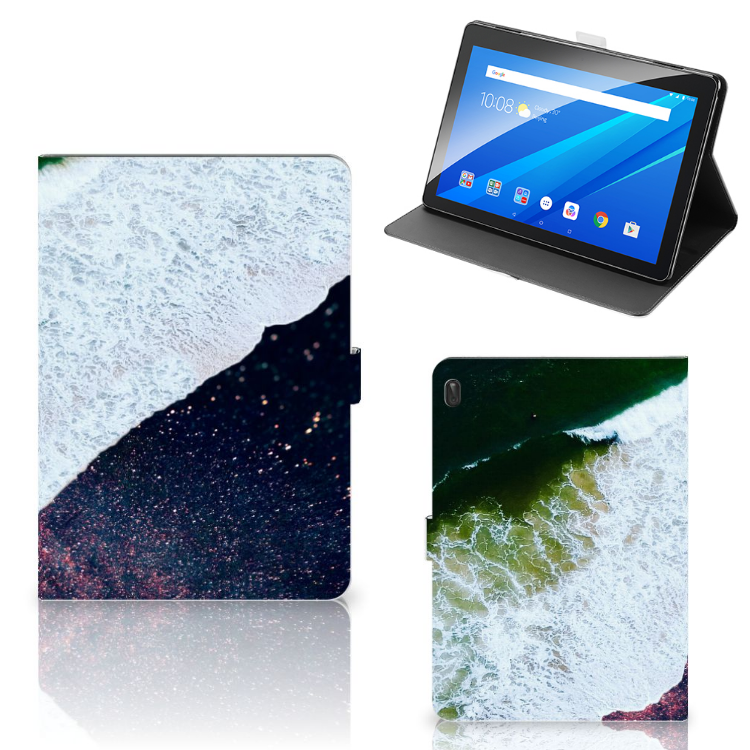 Lenovo Tab E10 Tablet Beschermhoes Sea in Space
