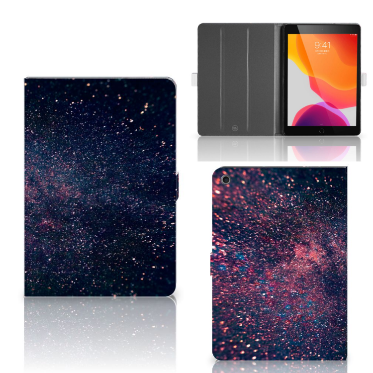 Apple iPad 10.2 (2019) Tablet Beschermhoes Stars