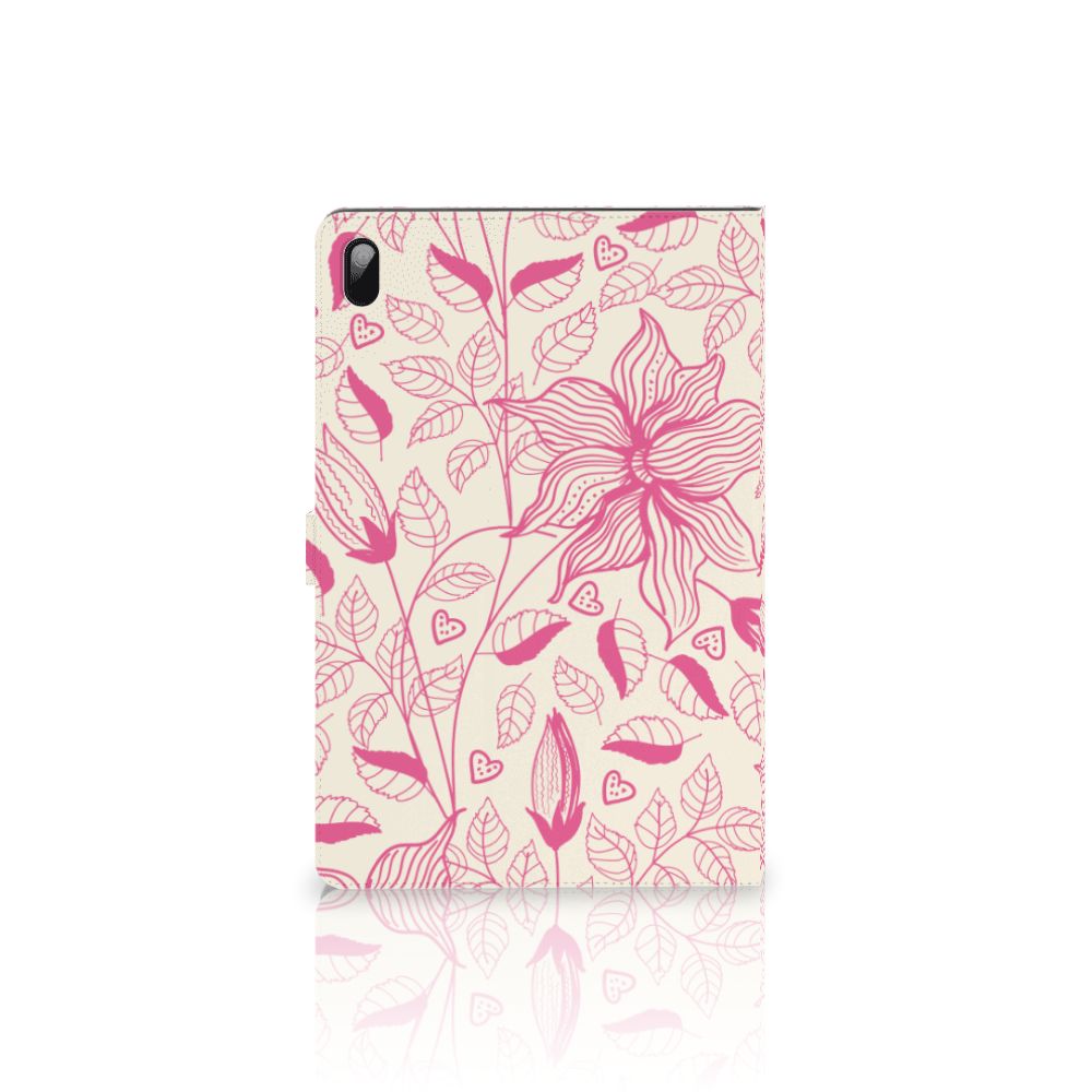 Samsung Galaxy Tab S7 FE | S7+ | S8+ Tablet Cover Pink Flowers