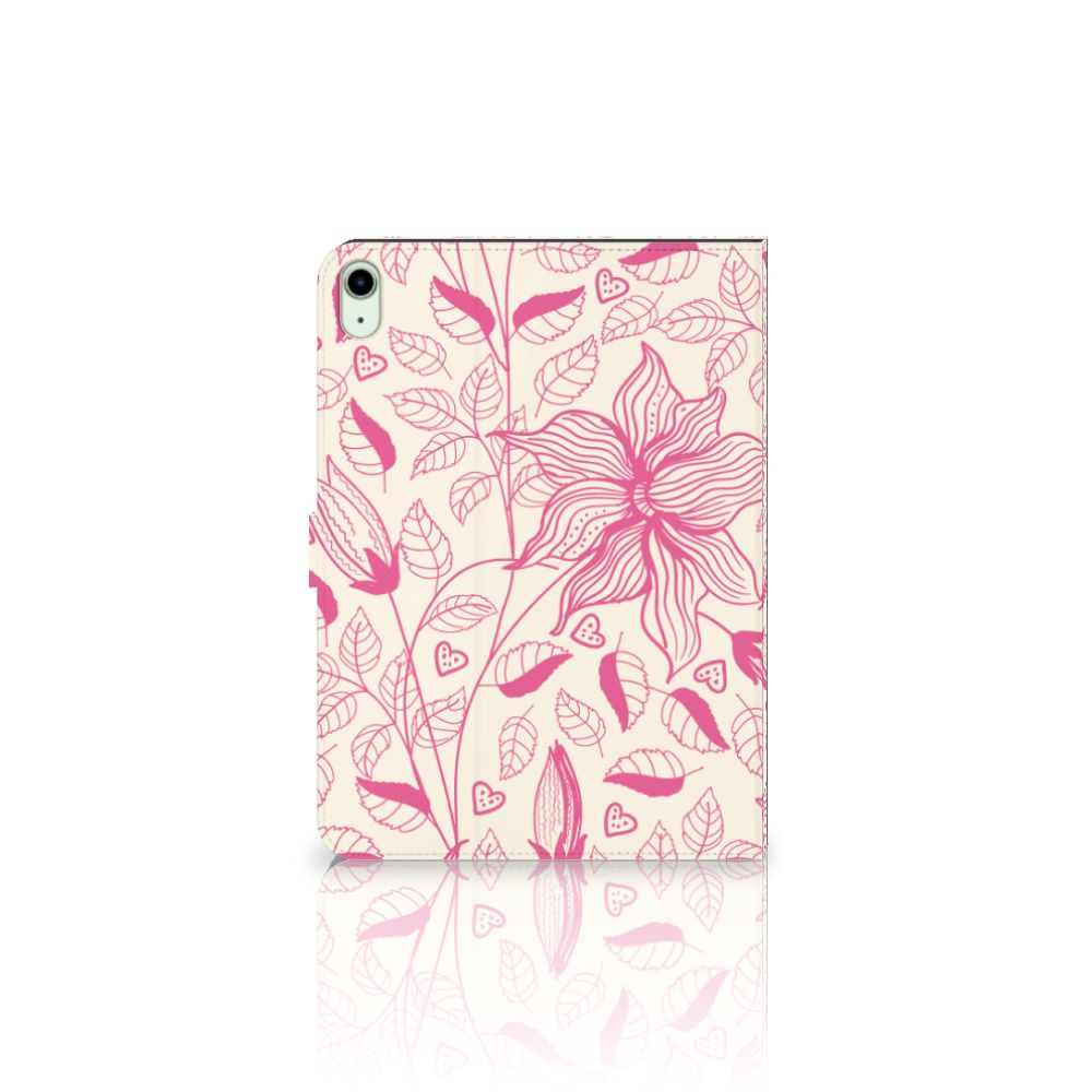 iPad Air (2020-2022) 10.9 inch Tablet Cover Pink Flowers